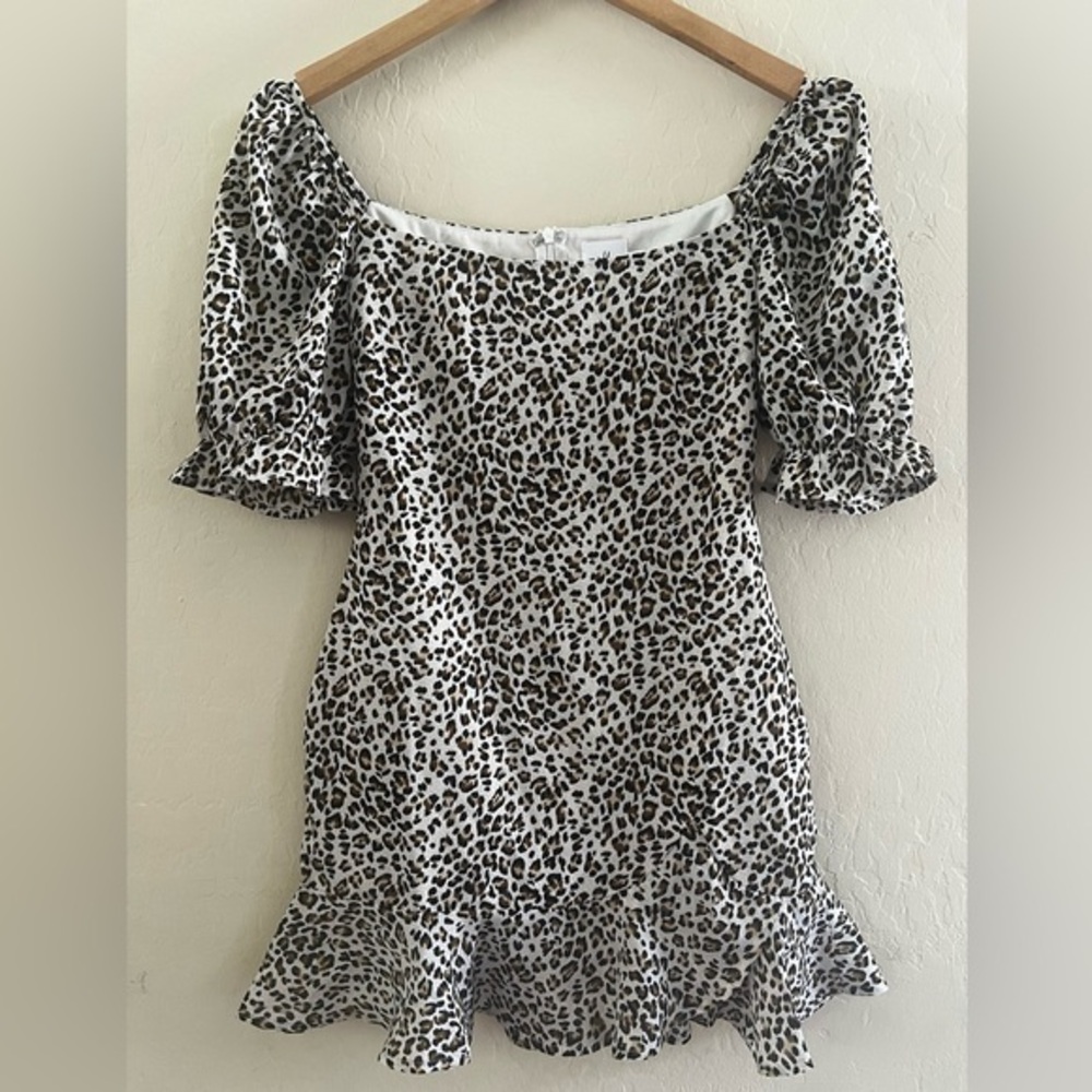 Polly Animal Print Dress sz 0